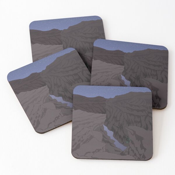Item preview, Night in the canyon designed and sold by Juditangelo.