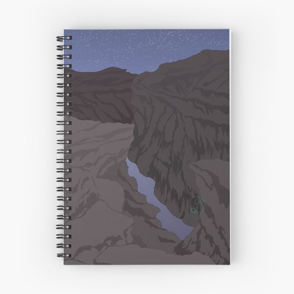 Item preview, Night in the canyon designed and sold by Juditangelo.