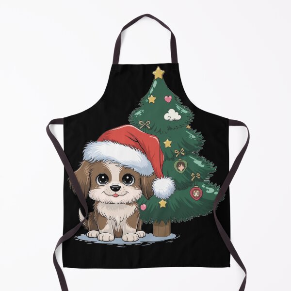 Item preview, Festive Pup Graphics for a Joyful Christmas Celebration designed and sold by WikaKowalczyk.