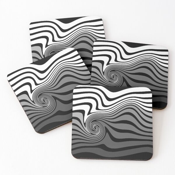 Item preview, comic book op art - grey gray designed and sold by Fuzzdandy Designs.