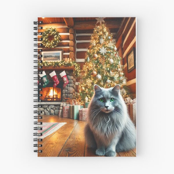 Item preview, Nebelung Poe Christmas designed and sold by Valeria-Freeman.