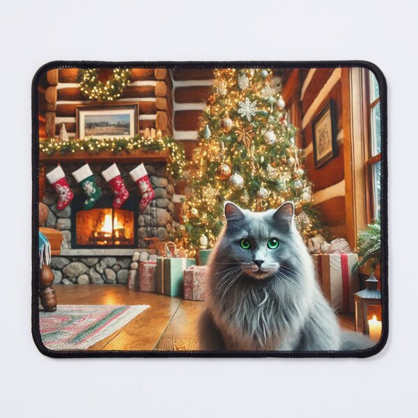 Item preview, Nebelung Poe Christmas designed and sold by Valeria-Freeman.