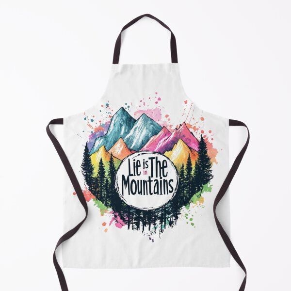 Item preview, Life Is In The Mountains, Mountains T-Shirt designed and sold by NicolasGlowArt.