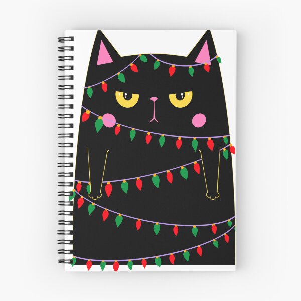 Item preview, not happy xmas cat designed and sold by PolinaMirralisa.