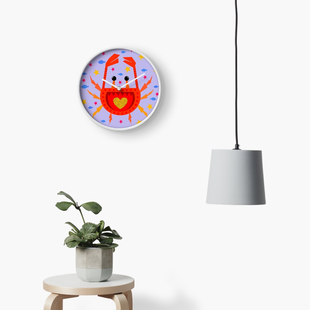 Item preview, Clock designed and sold by PomegranatePuk.