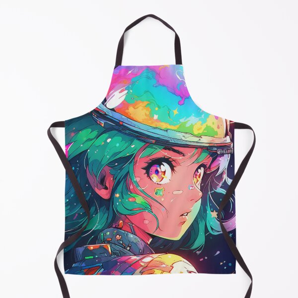 Item preview, Cosmic Space Galaxy Anime Girl designed and sold by bubblegoth.