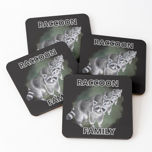 Item preview, RACCOON FAMILY designed and sold by Tadeusz1.