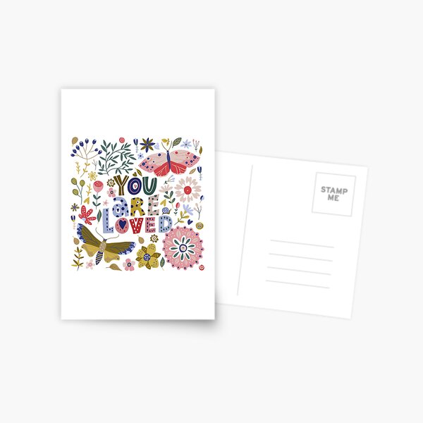 Item preview, you are loved cozy botanical aesthetic  designed and sold by Loveartse.