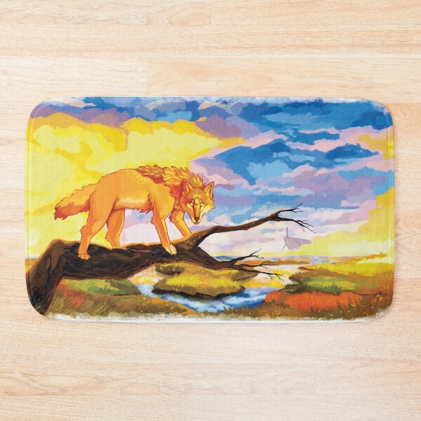 Item preview, Golden Saltmarsh Wolf designed and sold by catbash.