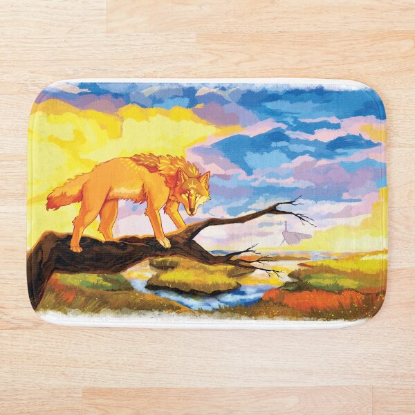 Item preview, Lobo dorado de marisma designed and sold by catbash.