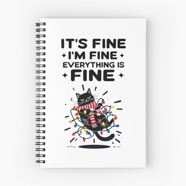 Item preview, Everything is Fine - Funny Quote Design - Gift for pet lover  designed and sold by Colorful-Garden.