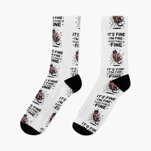 Item preview, Everything is Fine - Funny Quote Design - Gift for pet lover  designed and sold by Colorful-Garden.