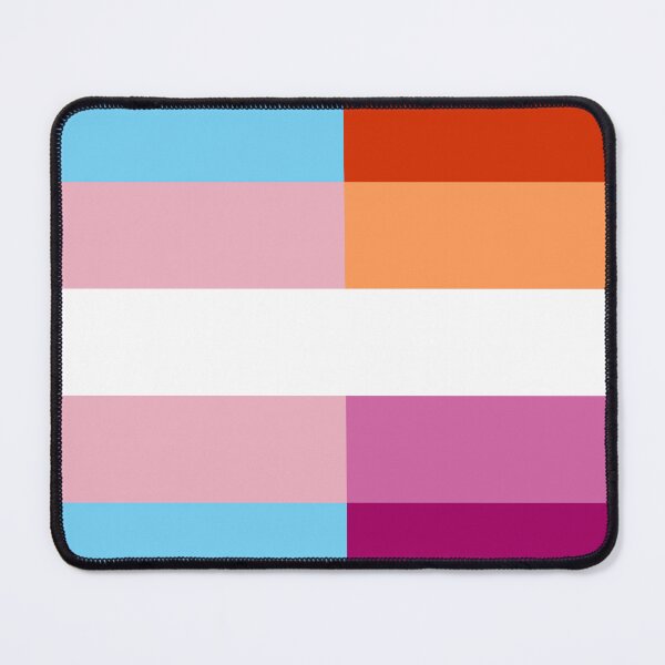Item preview, Trans Lesbian Flag designed and sold by tarotandvacuums.