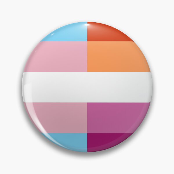 Artikel-Vorschau von Trans Lesbische Flagge, designt und verkauft von tarotandvacuums.