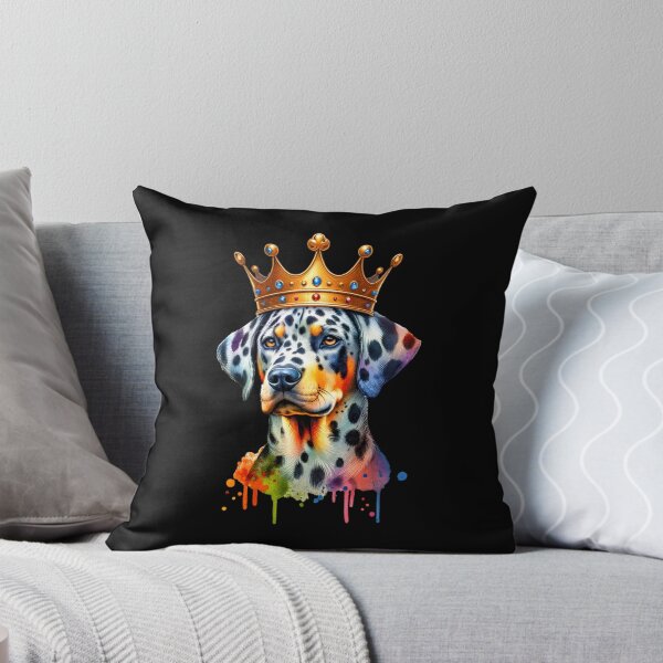 Item preview, Catahoula Leopard Dog with a Crown designed and sold by MyCozyCorner24.
