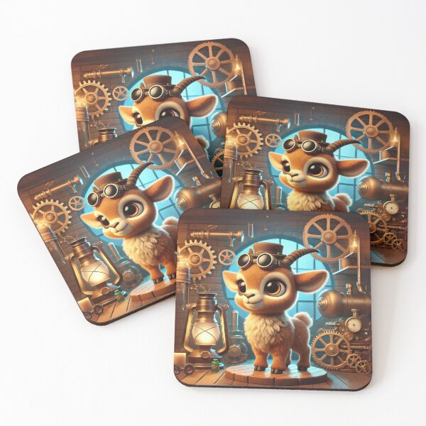 Item preview, Steampunk Ibex designed and sold by Sillytoe.