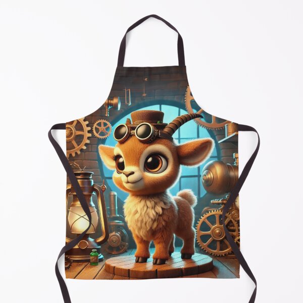 Item preview, Steampunk Ibex designed and sold by Sillytoe.