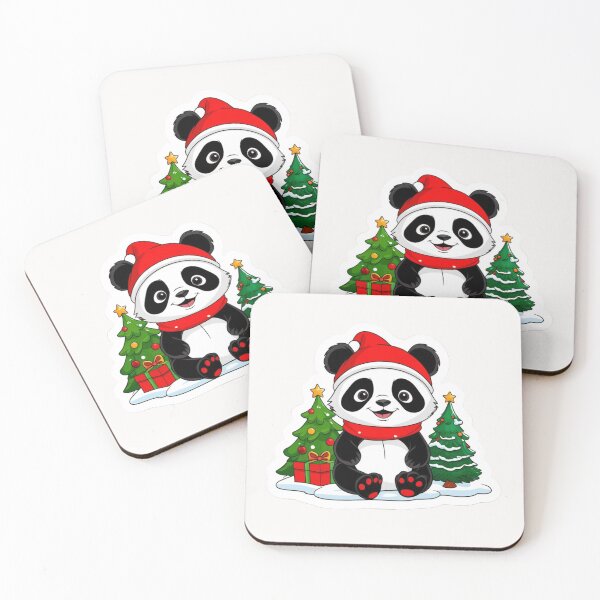 Item preview, Christmas Cartoon Panda designed and sold by Krieghorn.