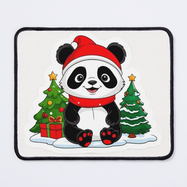 Item preview, Christmas Cartoon Panda designed and sold by Krieghorn.