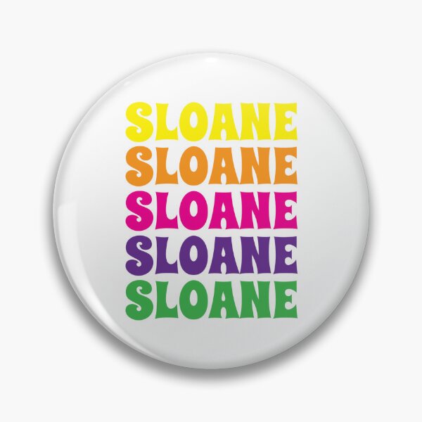 Item preview, Sloane Name Girl Colorful designed and sold by Monika Howarth.
