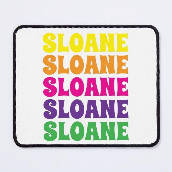 Item preview, Sloane Name Girl Colorful designed and sold by Monika Howarth.