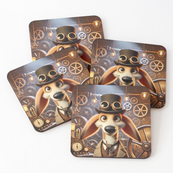 Item preview, Steampunk Ibizan Hound designed and sold by Sillytoe.