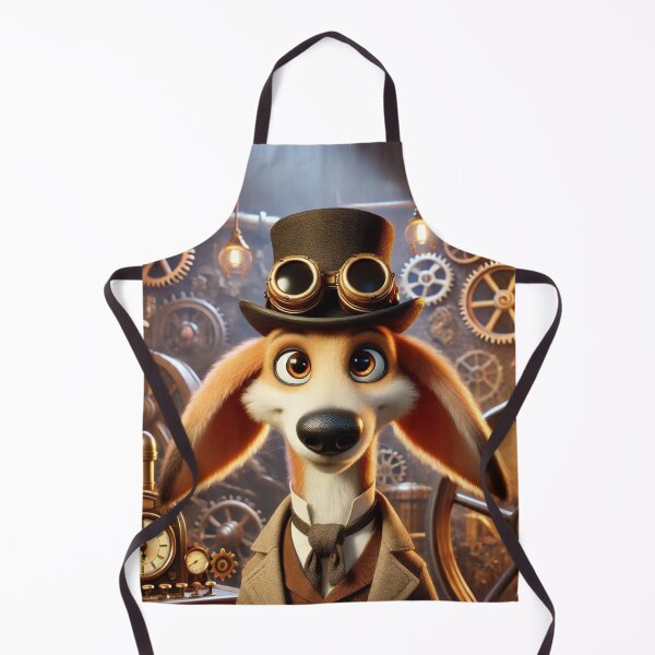Item preview, Steampunk Ibizan Hound designed and sold by Sillytoe.