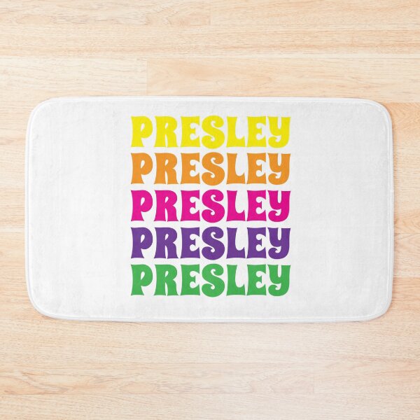 Item preview, Presley Name Girl Colorful designed and sold by Monika Howarth.