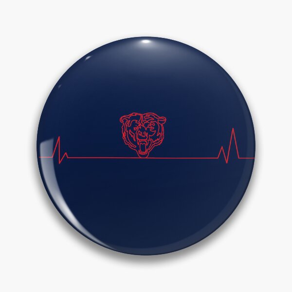 Item preview, Chicago Football Heartbeat Pulse designed and sold by Bored Imagination .
