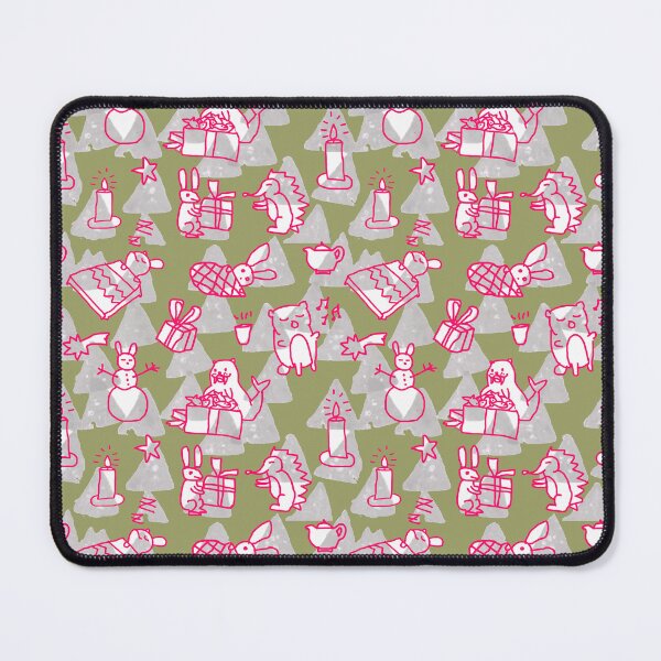 Item preview, Crazy animal exchanging Christmas gifts	 designed and sold by Alessandro Remo Mazzoni Remotextiles.