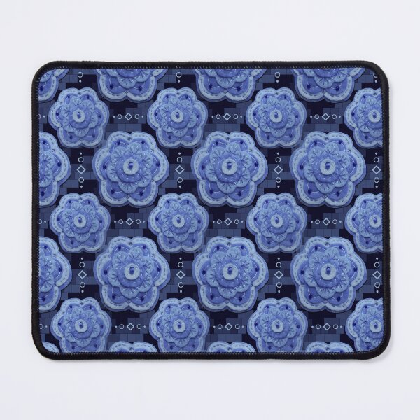 Aperçu de l'œuvre Pétales violets cousus créée et vendue par pinebluedesign.