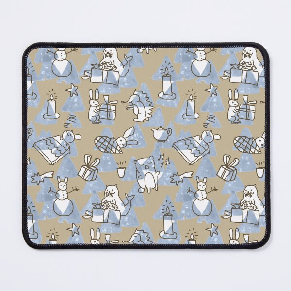 Item preview, Crazy animal exchanging Christmas gifts	 designed and sold by Alessandro Remo Mazzoni Remotextiles.
