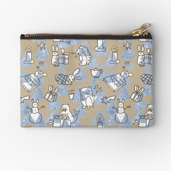 Item preview, Crazy animal exchanging Christmas gifts	 designed and sold by Alessandro Remo Mazzoni Remotextiles.