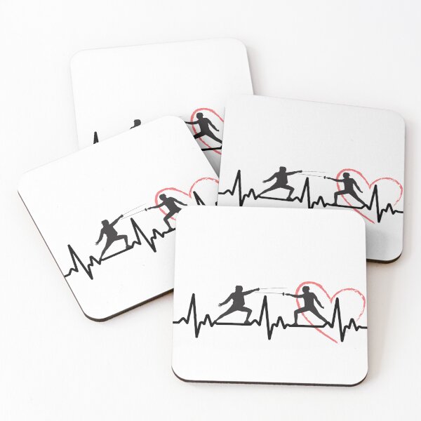 Item preview,  Heartbeat when you practicing fencing designed and sold by Maniutek.