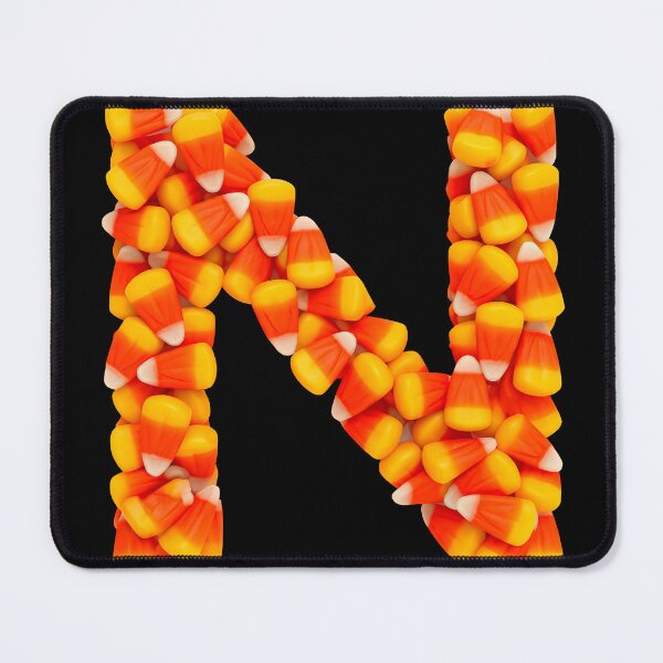 Item preview, CANDY CORN LETTER N designed and sold by ART-TYPE.