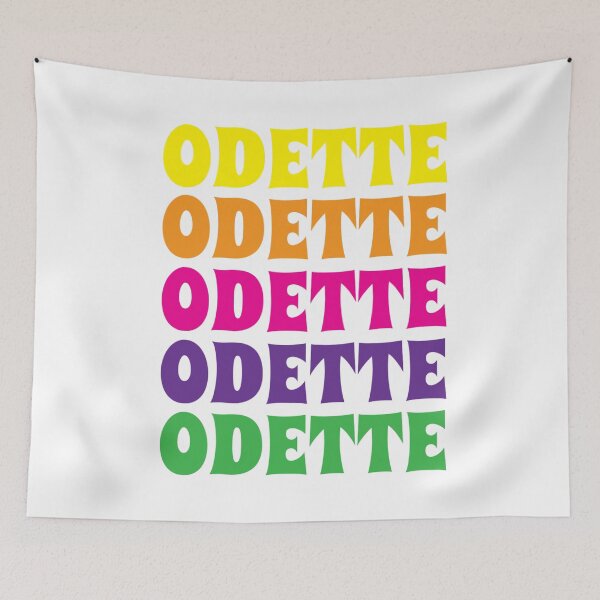 Item preview, Odette Name Girl Colorful designed and sold by Monika Howarth.