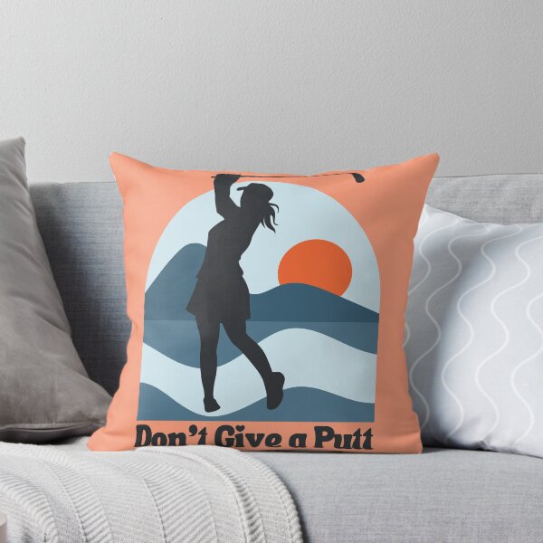 Artikelvorschau, Gib keinen Putt, Frau Golfer entworfen und verkauft von Magnolia Valley Art.
