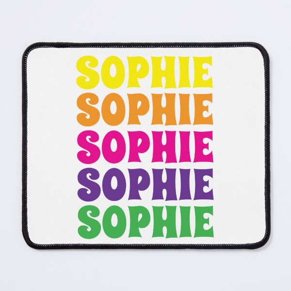 Item preview, Sophie Name Girl Colorful designed and sold by Monika Howarth.