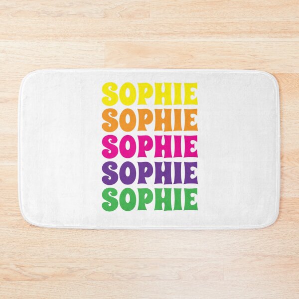 Item preview, Sophie Name Girl Colorful designed and sold by Monika Howarth.
