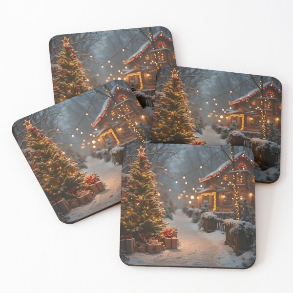 Item preview, Christmas winter landscape designed and sold by Sascha-Heiko.