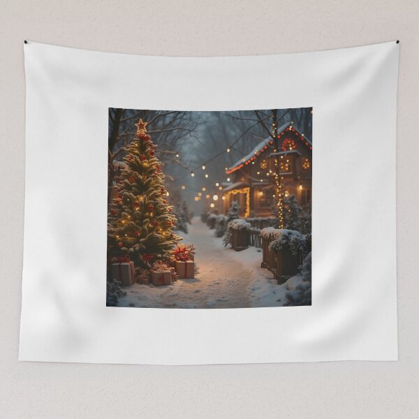 Item preview, Christmas winter landscape designed and sold by Sascha-Heiko.