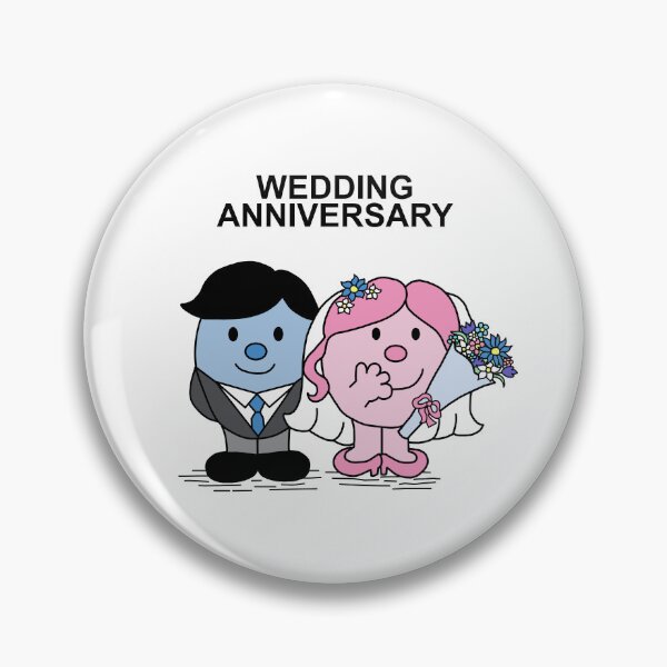 Artikelvorschau, Hochzeitstag von Little Miss und Mr. Men entworfen und verkauft von Scat the cat.