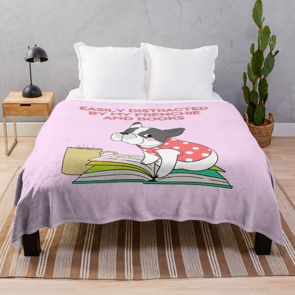Item preview, Easily distracted by my Frenchie and books designed and sold by BritishDelights.