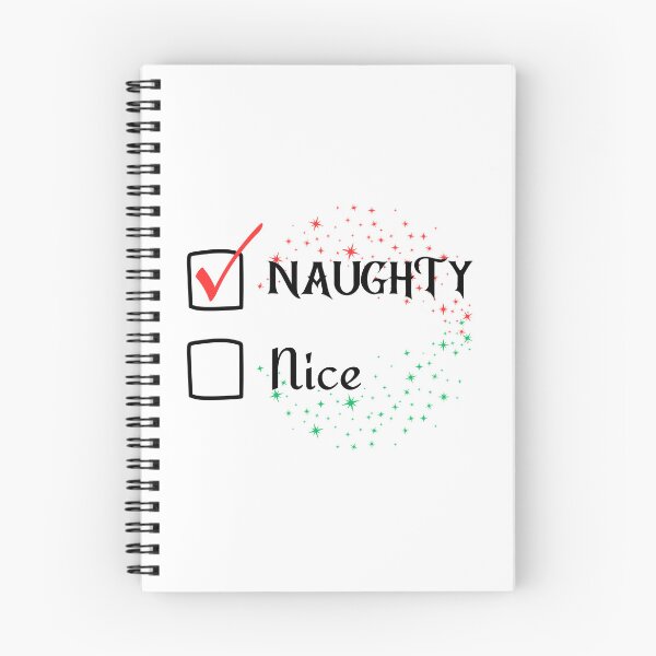 Item preview, Naughty One on Santa's Naughty or Nice Christmas List designed and sold by SunandShade.