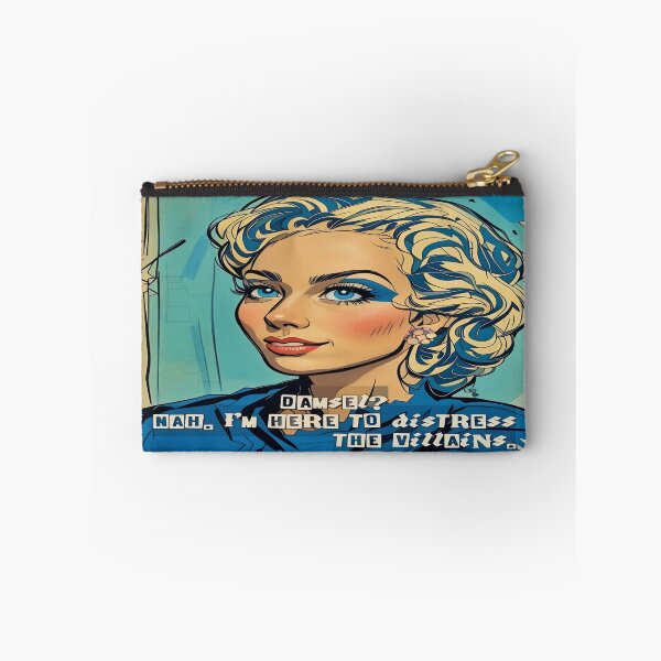 Item preview, Comic-Inspired Feminist Art - "Distress the Villains" designed and sold by gleefulme.