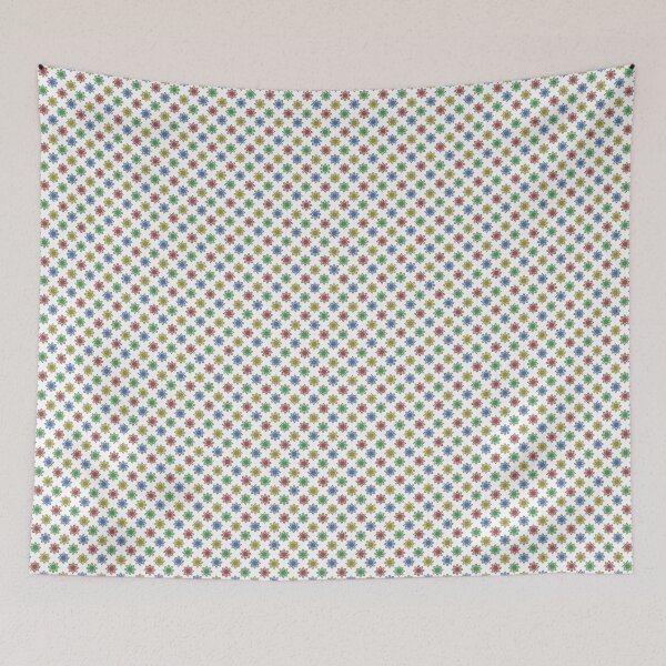 Item preview, Pattern of snowflakes "Inspiration" of different colors designed and sold by Cherevan.
