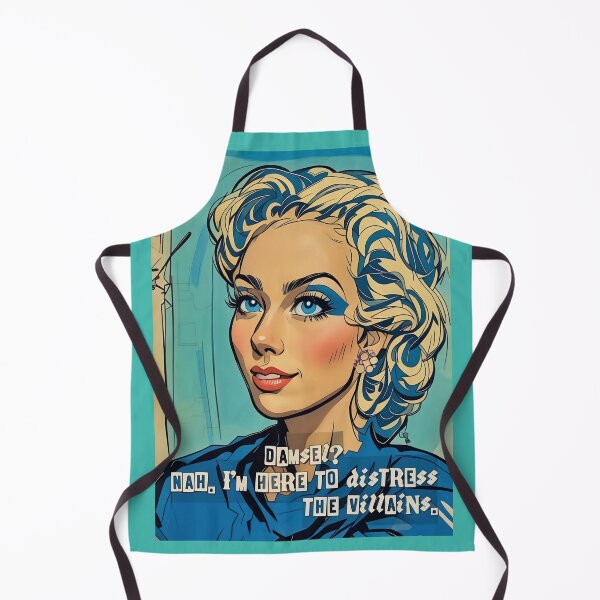 Item preview, Comic-Inspired Feminist Art - "Distress the Villains" designed and sold by gleefulme.