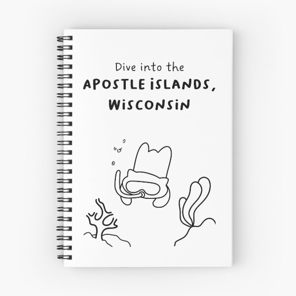 Item preview, Dive into Apostle Islands, Wisconsin – A Freshwater Paradise designed and sold by RM-Journey.