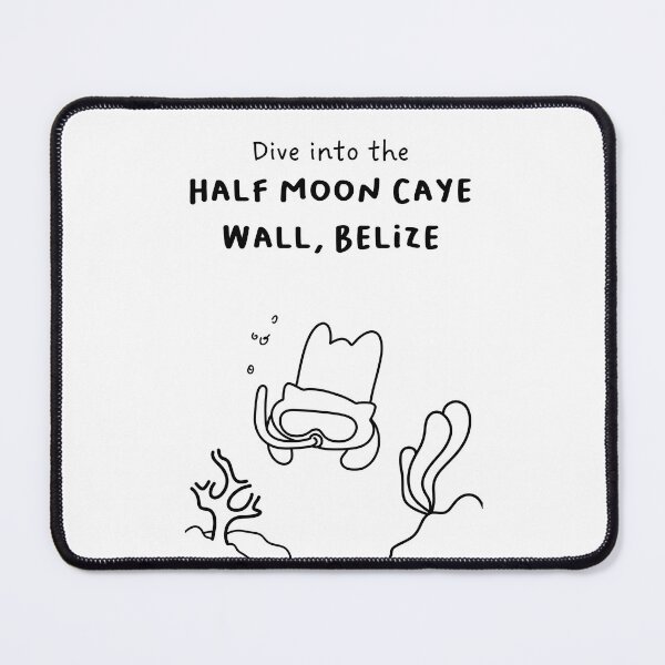 Item preview, Dive into Half Moon Caye Wall, Belize – A Barrier Reef Gem designed and sold by RM-Journey.
