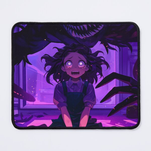 Item preview, Shadowed Fear - Horror Art of a Girl and a Haunting Entity designed and sold by Very Peculiar.